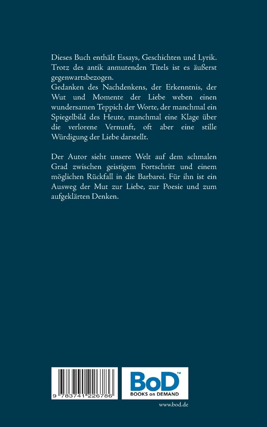 Rückseite: 9783741226786 | Am stillen Strande Cheirons, mondbeschienen | Hans - Jürgen Wüllner