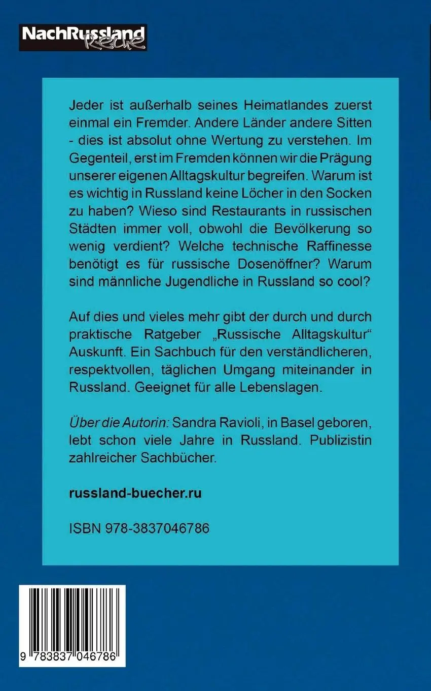 Rückseite: 9783837046786 | Russische Alltagskultur | Von A wie Aberglauben bis Z wie Zeit | Buch