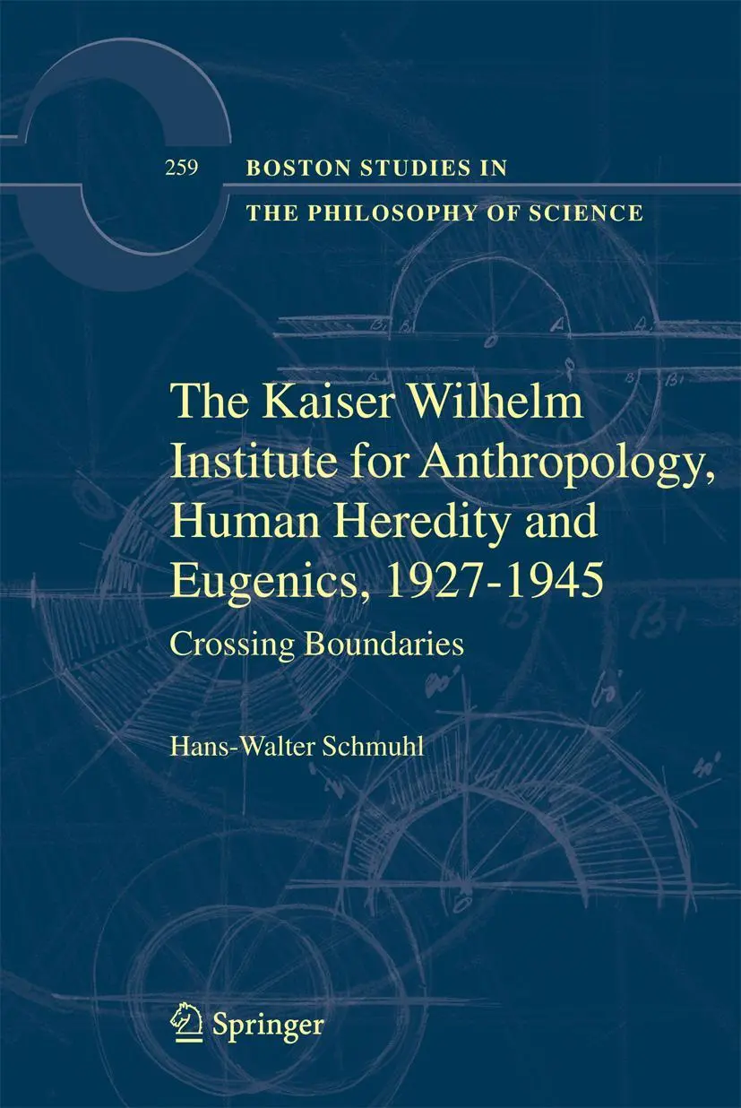Cover: 9789048176786 | The Kaiser Wilhelm Institute for Anthropology, Human Heredity and...