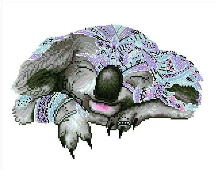 Bild: 4895225926886 | DIAMOND DOTZ - Diamond Painting Koala Traum | Kit (Bastelset) | 2025