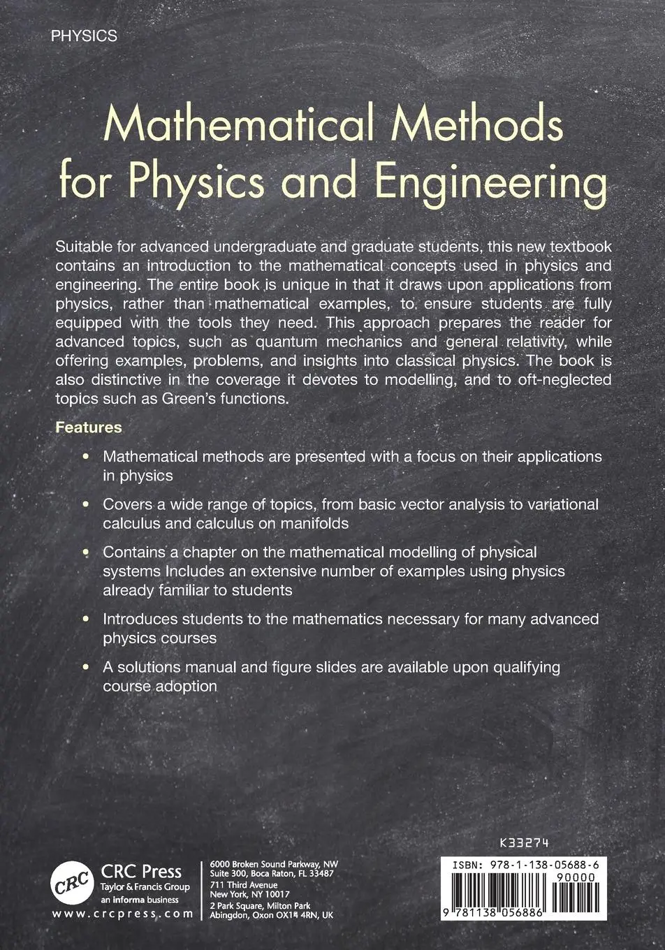 Rückseite: 9781138056886 | Mathematical Methods for Physics and Engineering | Mattias Blennow