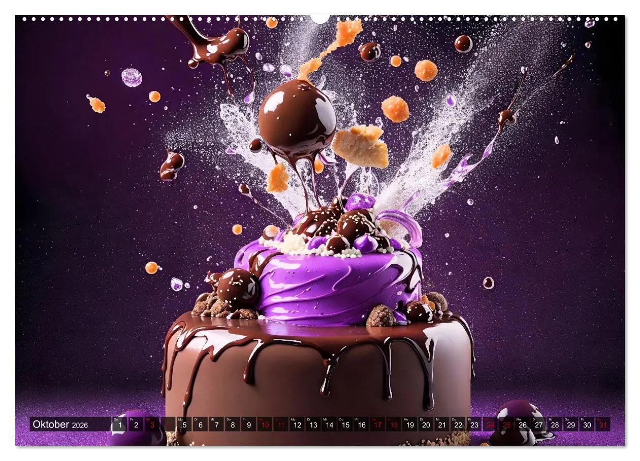 Bild: 9783457496886 | Tortenschlacht - süße Versuchung (hochwertiger Premium Wandkalender...