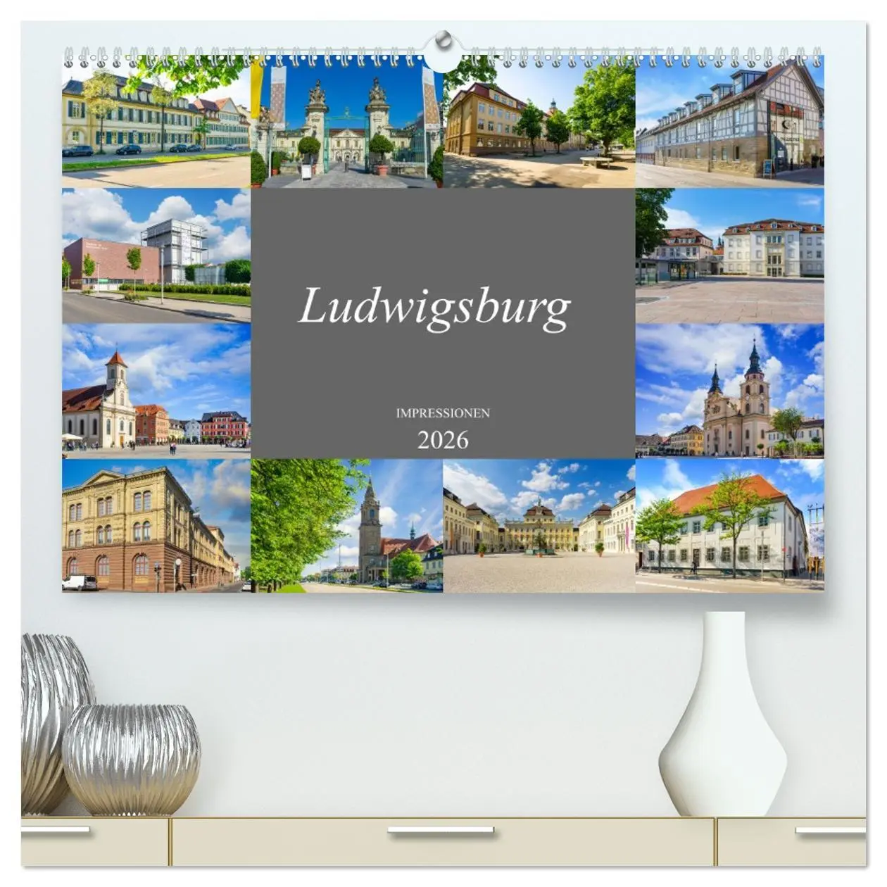 Cover: 9783457636886 | Ludwigsburg Impressionen (hochwertiger Premium Wandkalender 2026...