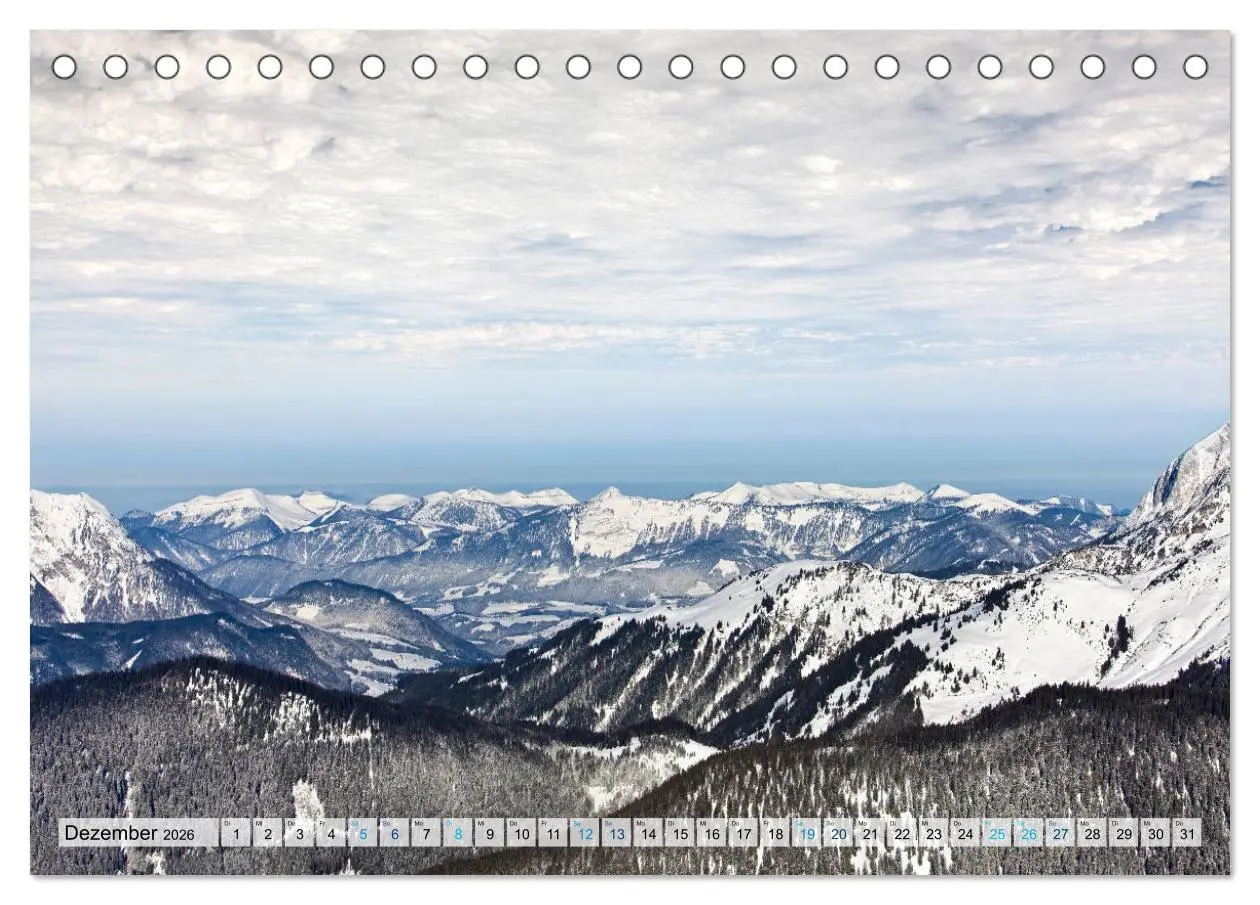 Bild: 9783457876886 | Österreich Berg und See (Tischkalender 2026 DIN A5 quer), CALVENDO...