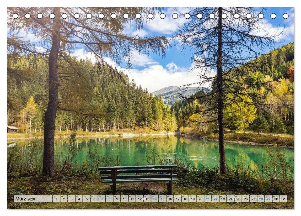 Bild: 9783457876886 | Österreich Berg und See (Tischkalender 2026 DIN A5 quer), CALVENDO...