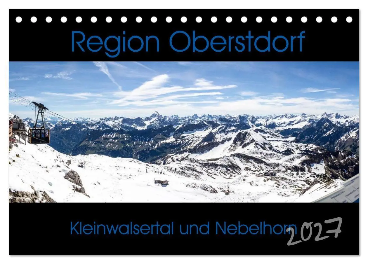 Cover: 9783594016886 | Region Oberstdorf - Kleinwalsertal und Nebelhorn (Tischkalender...
