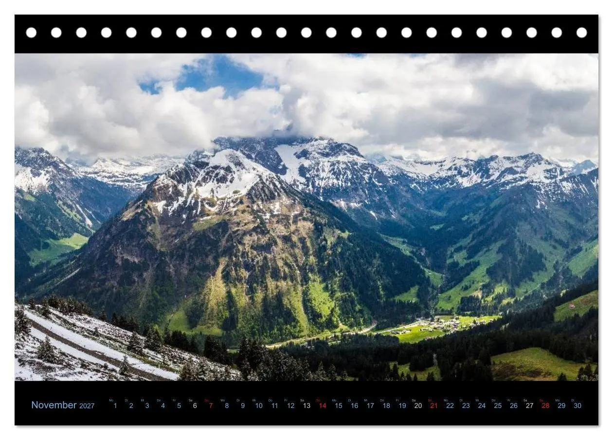 Bild: 9783594016886 | Region Oberstdorf - Kleinwalsertal und Nebelhorn (Tischkalender...