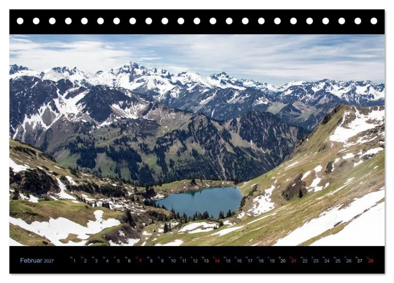 Bild: 9783594016886 | Region Oberstdorf - Kleinwalsertal und Nebelhorn (Tischkalender...