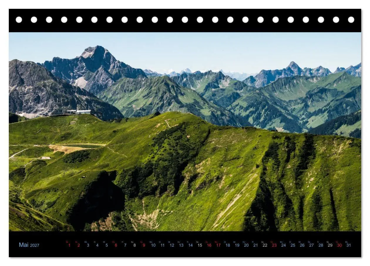 Bild: 9783594016886 | Region Oberstdorf - Kleinwalsertal und Nebelhorn (Tischkalender...