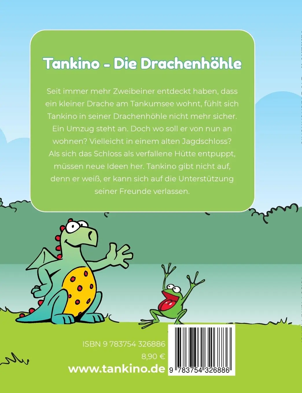 Rückseite: 9783754326886 | Tankino II - Die Drachenhöhle | Telse Maria Kähler | Taschenbuch
