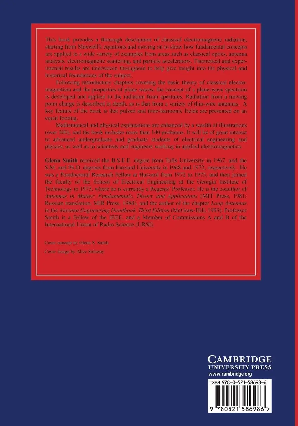 Rückseite: 9780521586986 | An Introduction to Classical Electromagnetic Radiation | Smith | Buch