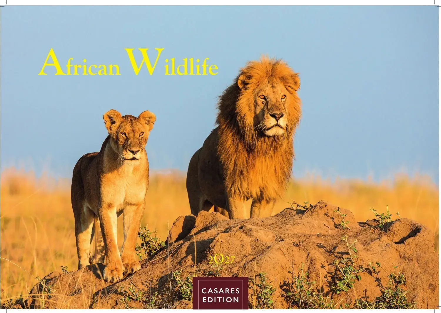 Cover: 9781835246986 | Wilde Tiere Afrikas Kalender 2027 - Wandkalender Fotokalender...