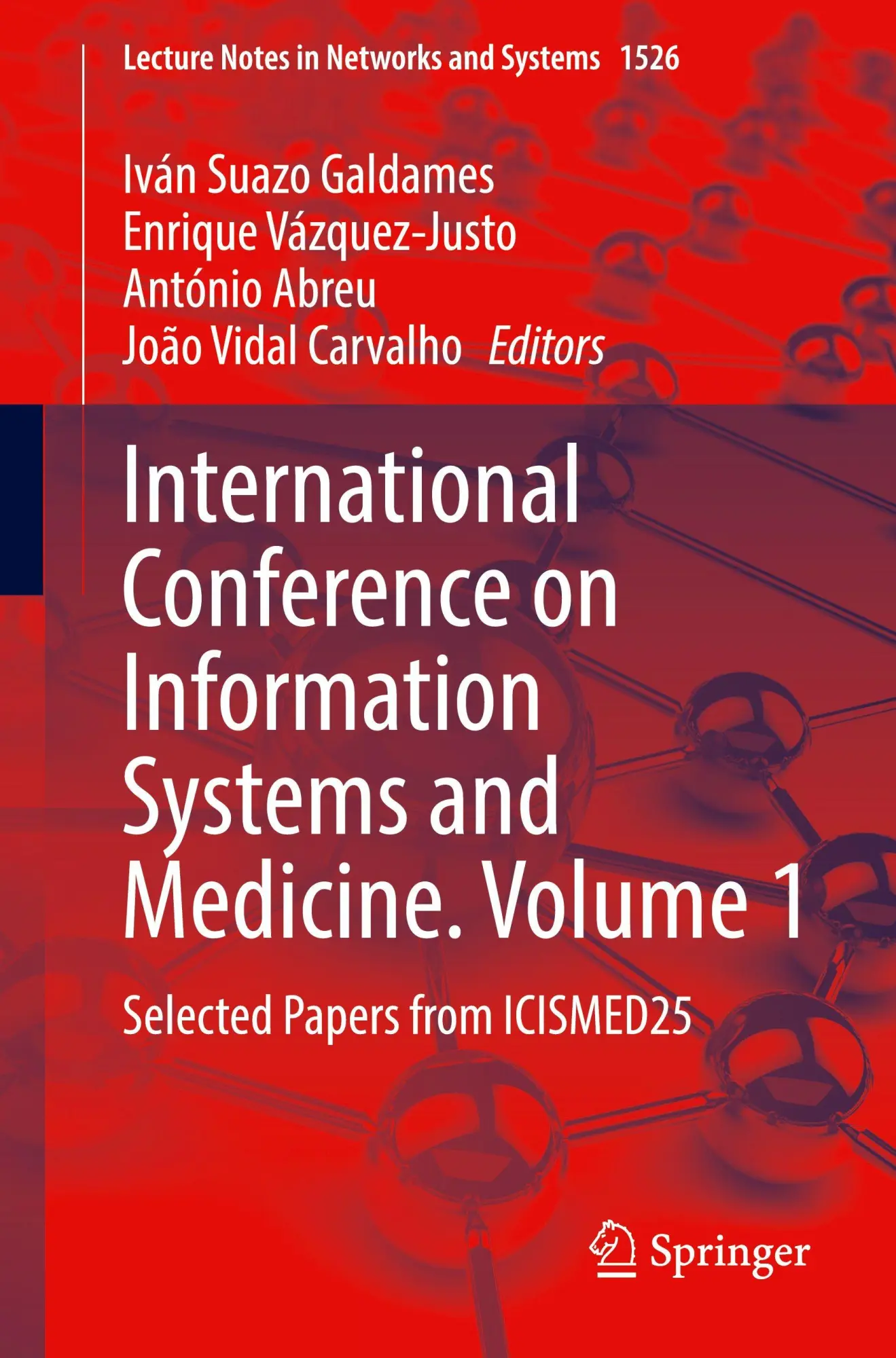 Cover: 9783031996986 | International Conference on Information Systems and Medicine. Volume 1