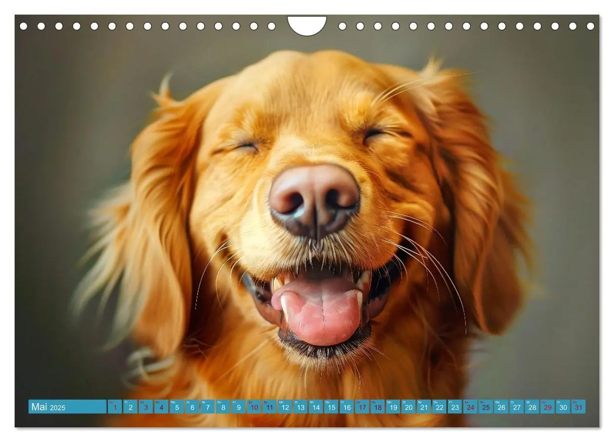 Bild: 9783383826986 | Lächelnde Hunde sind wie Sonnenschein auf vier Pfoten (Wandkalender...