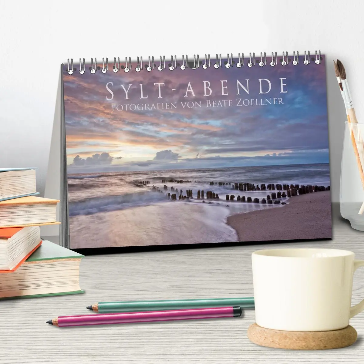 Bild: 9783516196986 | Sylt-Abende - Fotografien von Beate Zoellner (Tischkalender 2026...