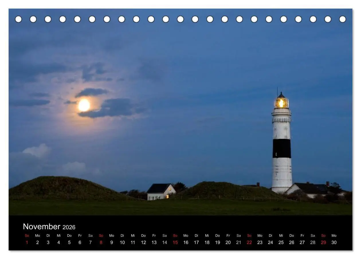 Bild: 9783516196986 | Sylt-Abende - Fotografien von Beate Zoellner (Tischkalender 2026...