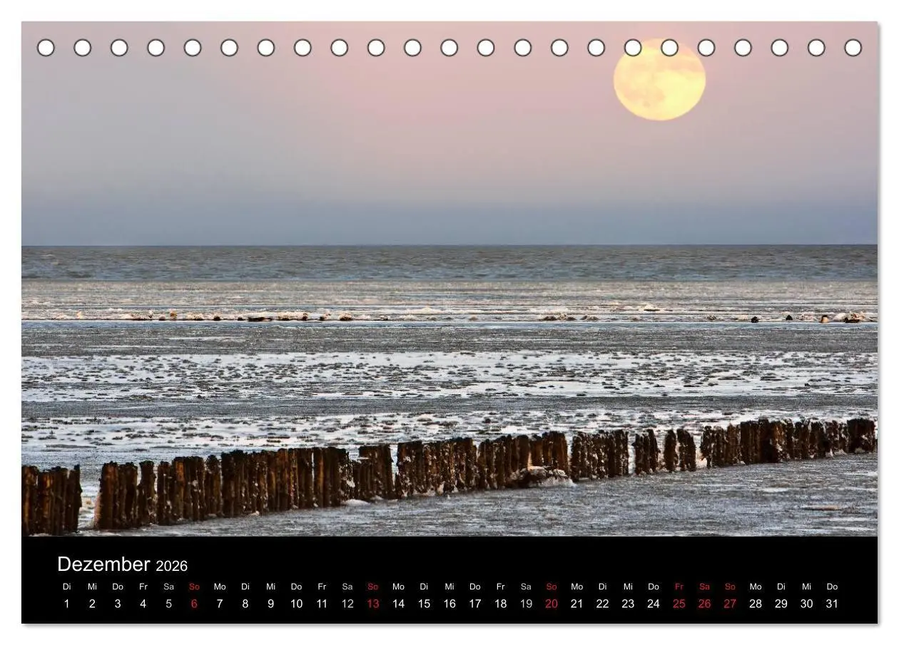 Bild: 9783516196986 | Sylt-Abende - Fotografien von Beate Zoellner (Tischkalender 2026...
