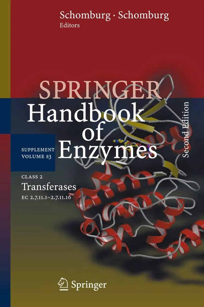 Cover: 9783540856986 | Class 2 Transferases | EC 2.7.11.1-2.7.11.16 | Schomburg (u. a.)