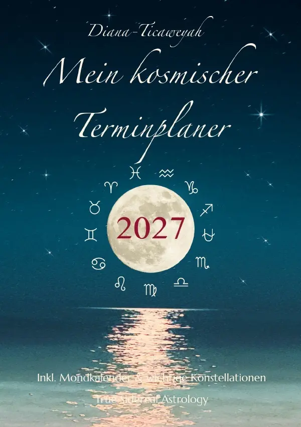 Cover: 9783565776986 | Mein kosmischer Terminplaner 2027 | Diana Dam-Hansen | Taschenbuch