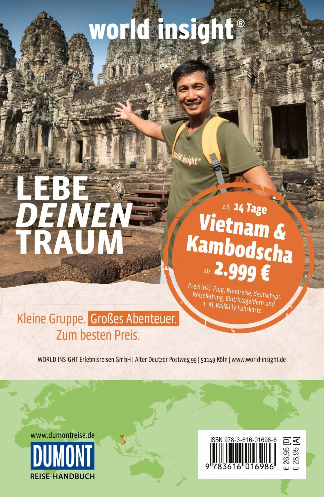 Rückseite: 9783616016986 | DUMONT Reise-Handbuch Reiseführer Vietnam | mit Extra-Reisekarte