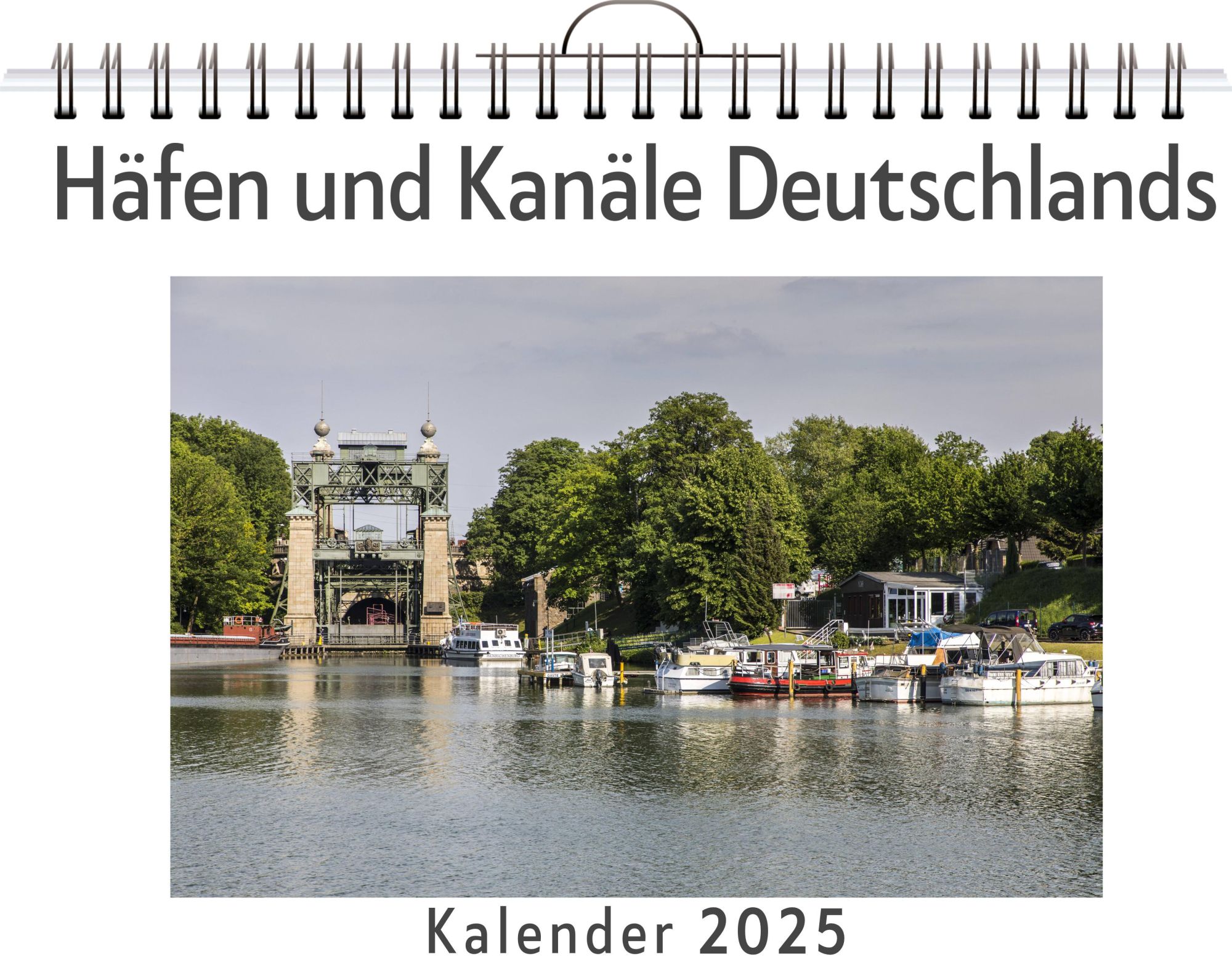Cover: 9783759126986 | Häfen und Kanäle Deutschlands | David Frank | Kalender | Kalender