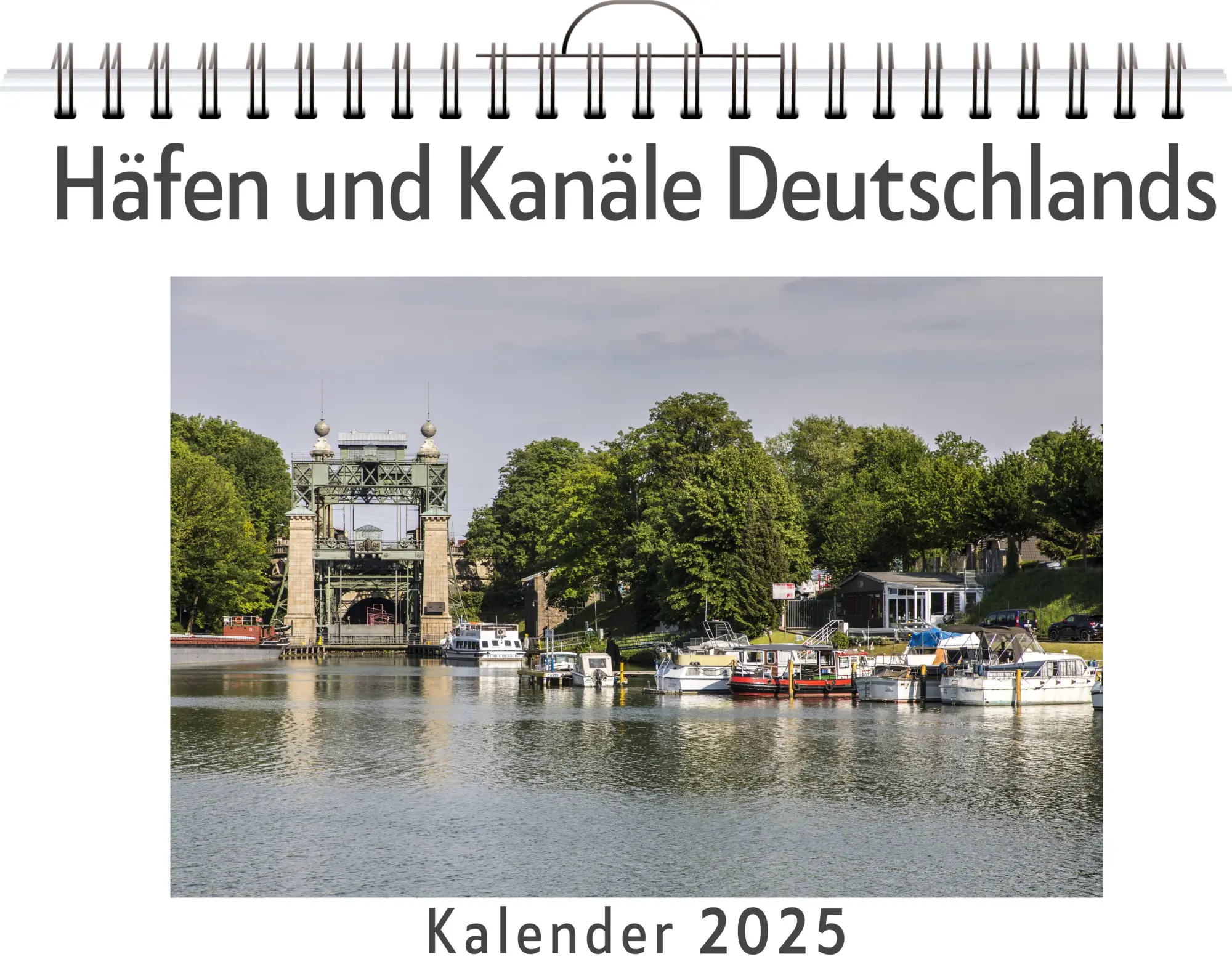 Cover: 9783759126986 | Häfen und Kanäle Deutschlands | David Frank | Kalender | Kalender