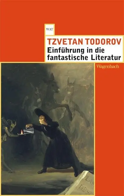 Cover: 9783803126986 | Einführung in die fantastische Literatur | Tzvetan Todorov | Buch