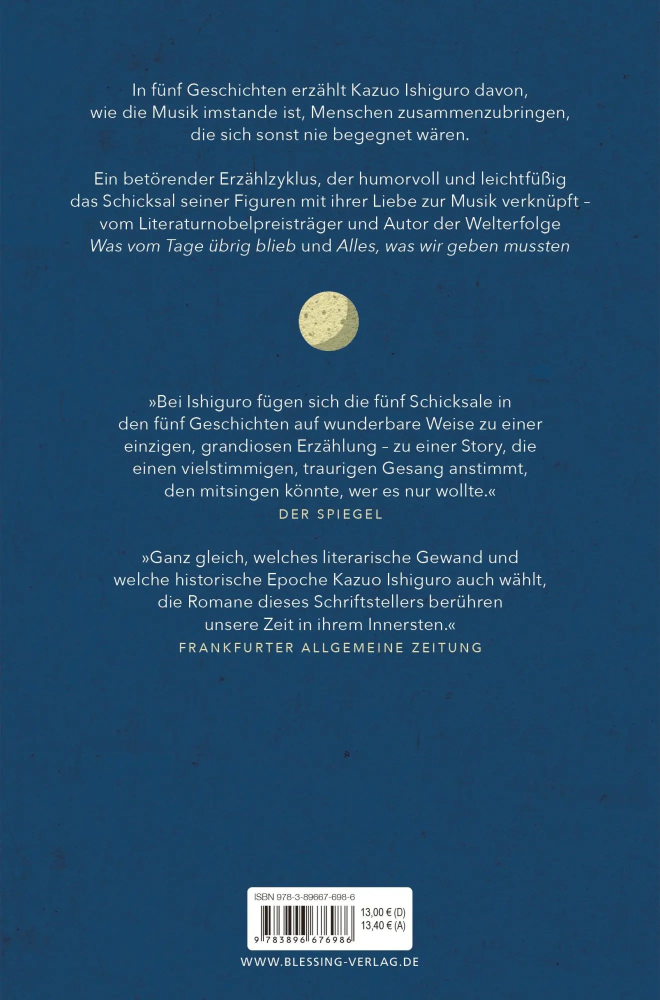 Bild: 9783896676986 | Bei Anbruch der Nacht | Storys | Kazuo Ishiguro | Taschenbuch | 240 S.