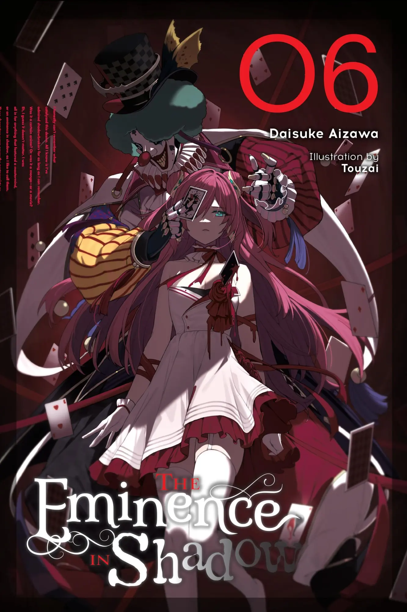 Cover: 9798855406986 | The Eminence in Shadow, Vol. 6 (Light Novel) | Daisuke Aizawa | Buch