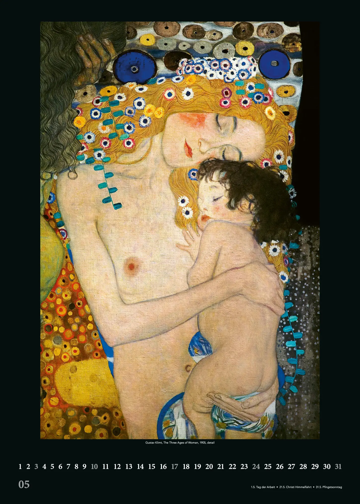 Bild: 4069095007086 | Gustav Klimt 2026 - Kunst-Kalender - Poster-Kalender - 50x70 | 14 S.