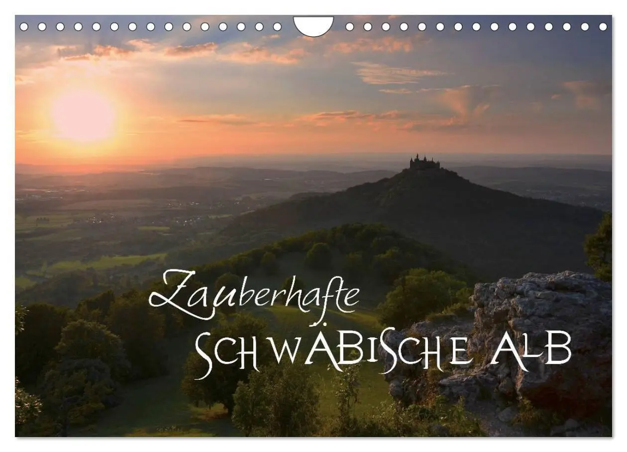 Cover: 9783435597086 | Zauberhafte Schwäbische Alb (Wandkalender 2025 DIN A4 quer),...