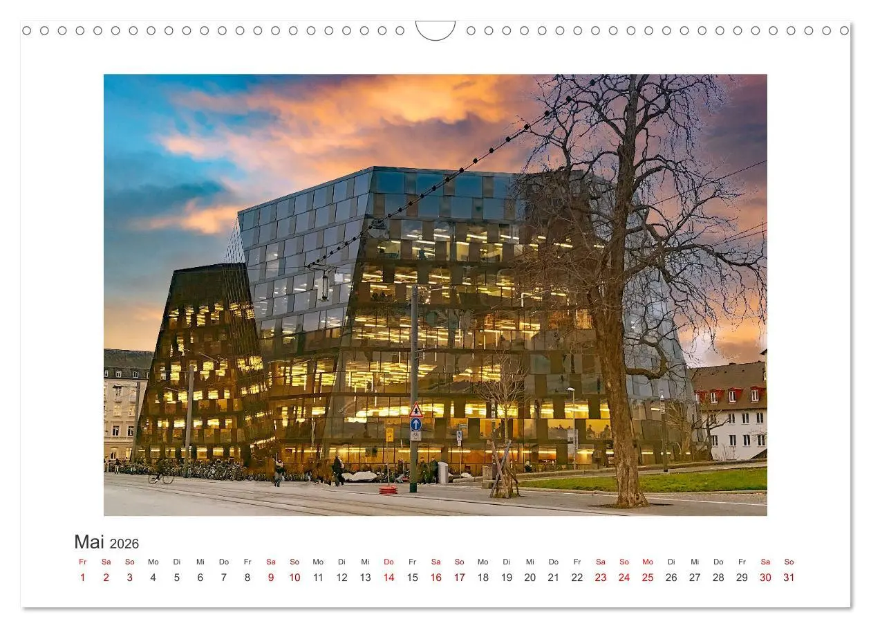 Bild: 9783457517086 | Freiburg - Breisgau Metropole (Wandkalender 2026 DIN A3 quer),...