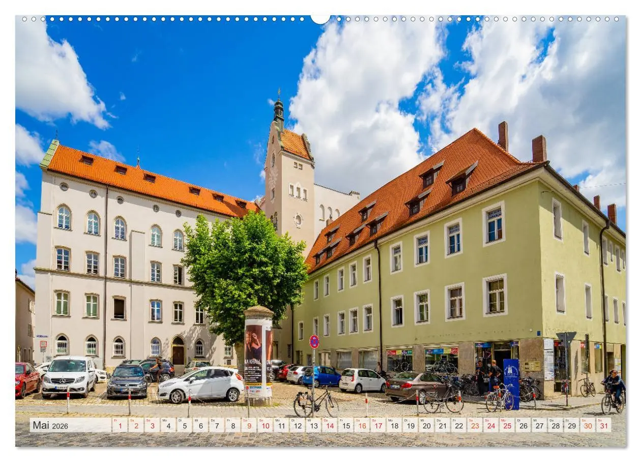 Bild: 9783457687086 | Regensburg Stadtansichten (hochwertiger Premium Wandkalender 2026...