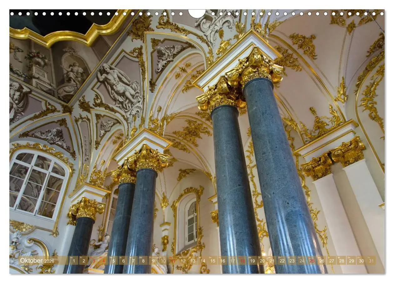 Bild: 9783516087086 | St. Petersburg - Alles Gold was glänzt (Wandkalender 2026 DIN A3...