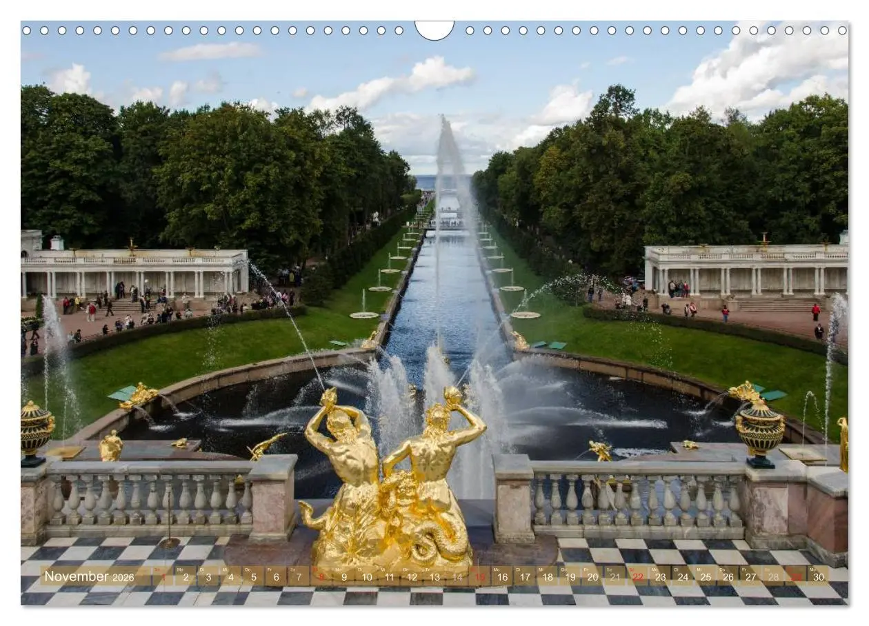 Bild: 9783516087086 | St. Petersburg - Alles Gold was glänzt (Wandkalender 2026 DIN A3...