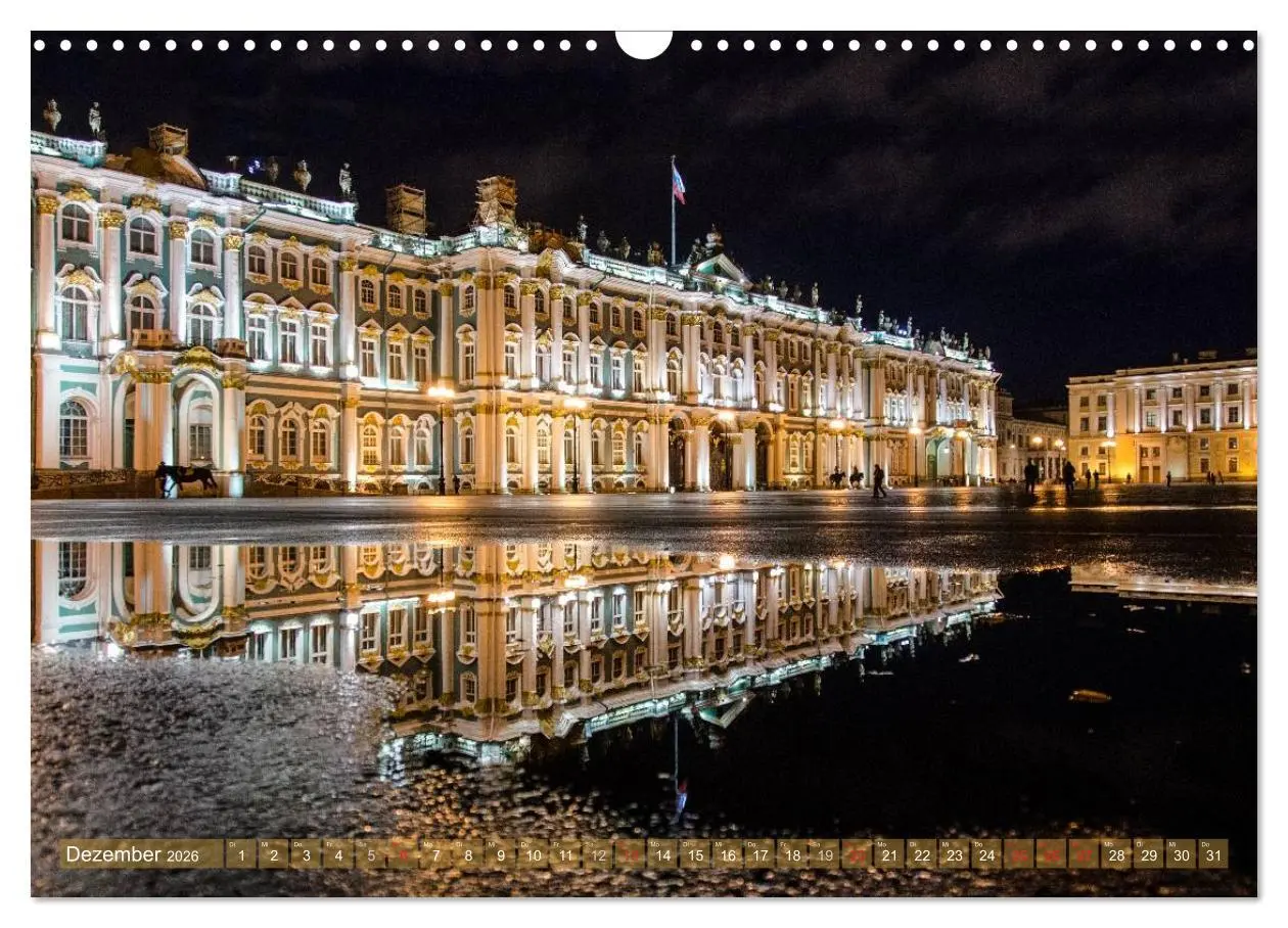 Bild: 9783516087086 | St. Petersburg - Alles Gold was glänzt (Wandkalender 2026 DIN A3...