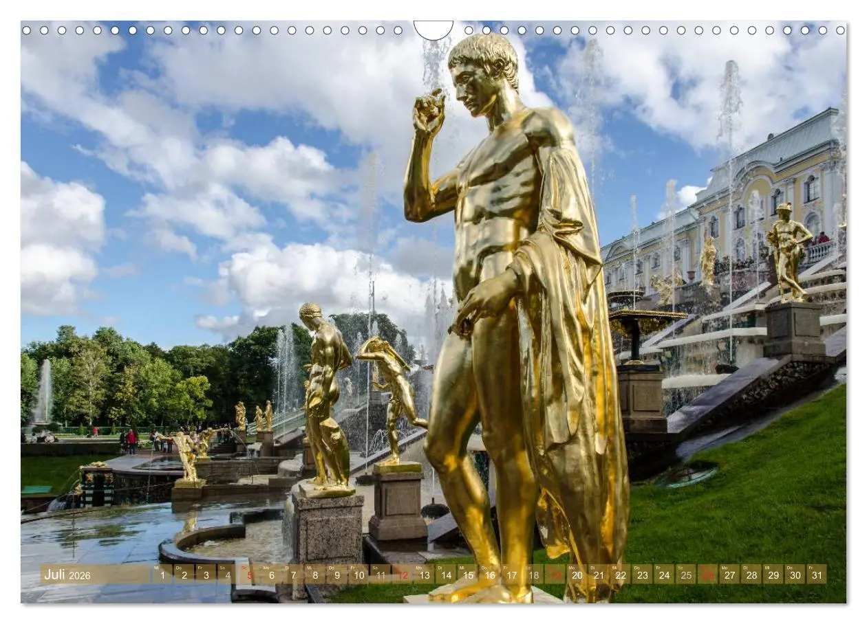 Bild: 9783516087086 | St. Petersburg - Alles Gold was glänzt (Wandkalender 2026 DIN A3...