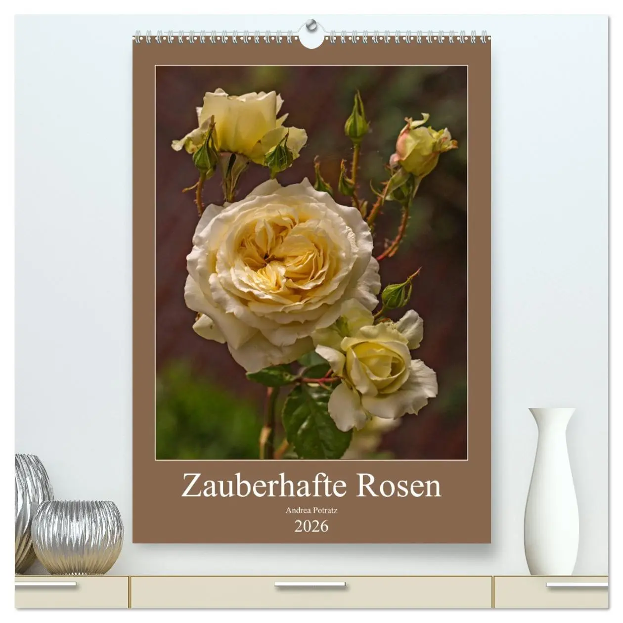 Cover: 9783516467086 | Zauberhafte Rosen (hochwertiger Premium Wandkalender 2026 DIN A2...