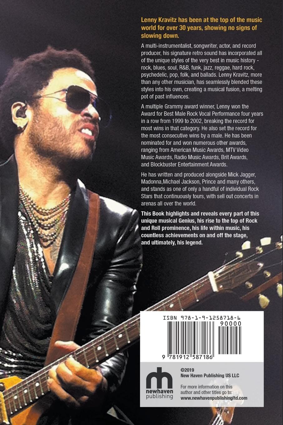 Rückseite: 9781912587186 | Lenny Kravitz | The Life The Genius The Legend | James Court | Buch