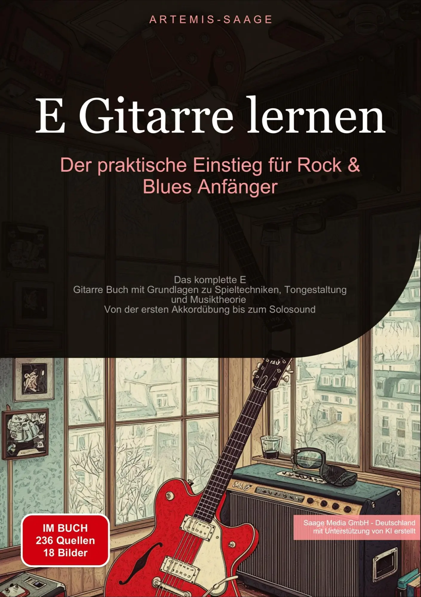 Cover: 9783384487186 | E-Gitarre lernen: Der praktische Einstieg für Rock &amp; Blues Anfänger