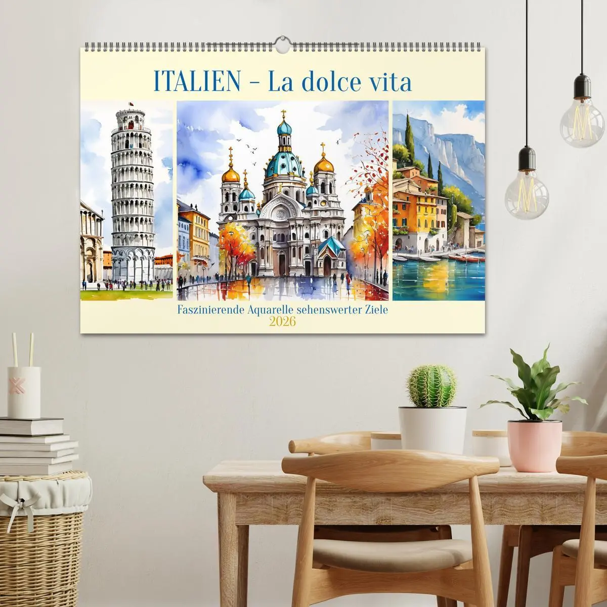 Bild: 9783457367186 | Italien - La dolce vita (Wandkalender 2026 DIN A2 quer), CALVENDO...