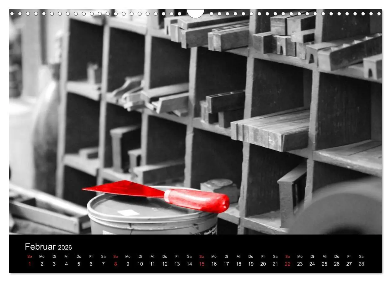 Bild: 9783516217186 | Blickfang in Rot (Wandkalender 2026 DIN A3 quer), CALVENDO...