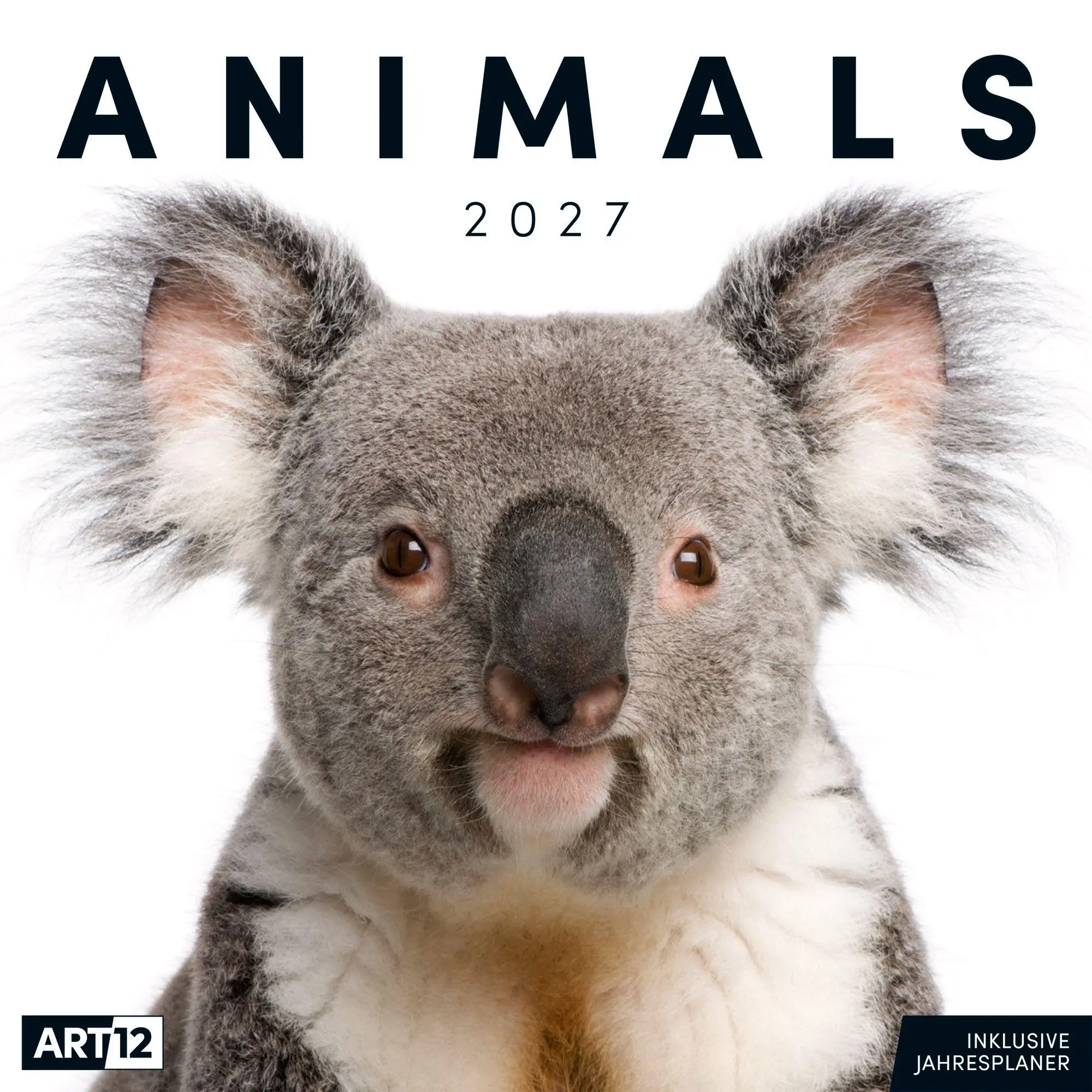 Cover: 9783838447186 | Animals Kalender 2027 - 30x30 - Art12 | Ackermann Kunstverlag GmbH