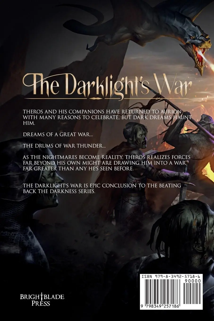 Rückseite: 9798349257186 | The Darklight's War | Tiger Hebert | Taschenbuch | Englisch | 2025
