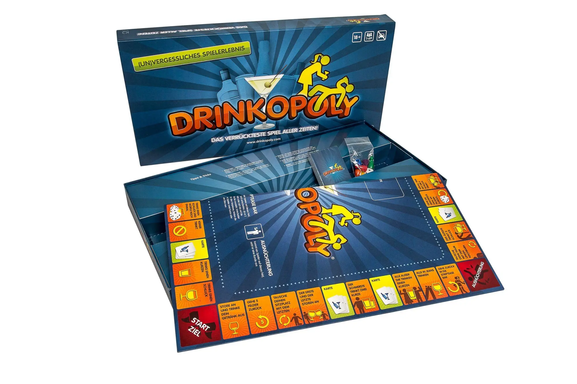 Bild: 3859892497286 | Drinkopoly | Drinkopoly | Spiel | 497286 | Deutsch | 2024 | HUCH!