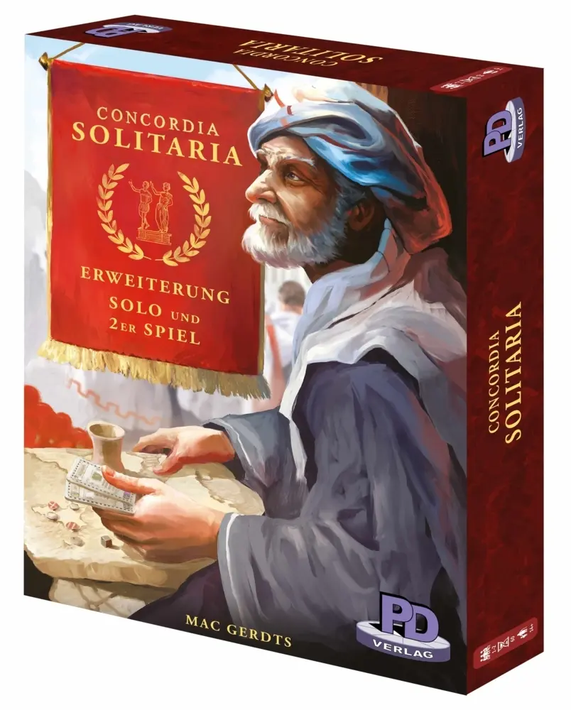 Cover: 4280000097286 | Concordia Solitaria DE | Mac Gerdts | Spiel | Deutsch | 2021