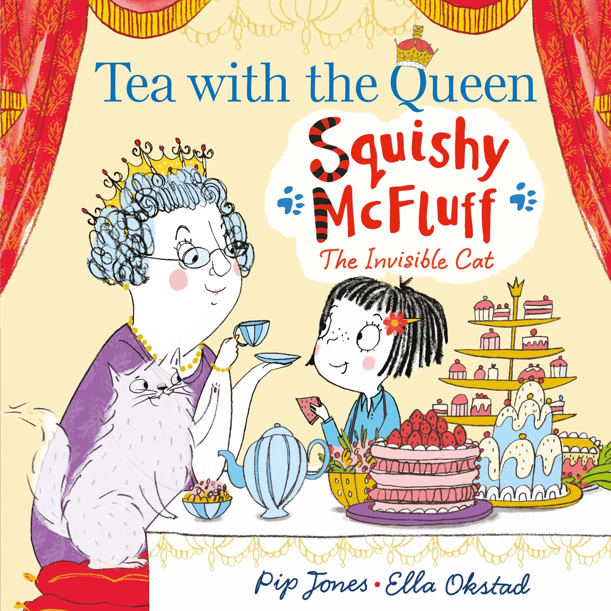 Cover: 9780571337286 | Squishy McFluff: Tea with the Queen | Pip Jones | Taschenbuch | 32 S.
