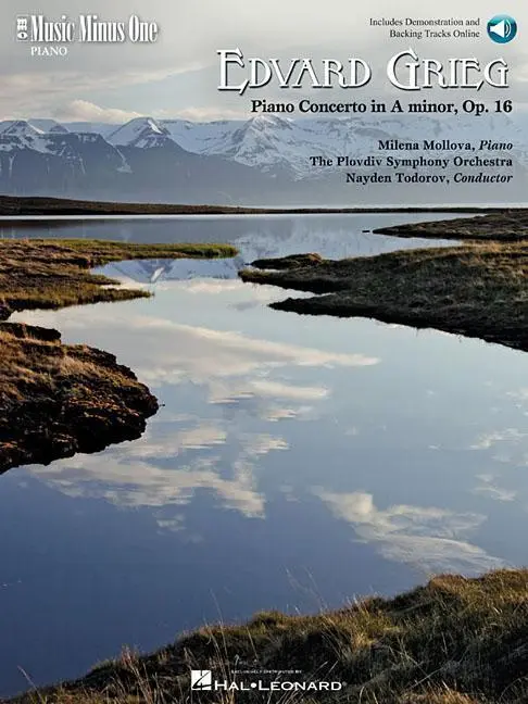 Cover: 9781596157286 | Grieg - Piano Concerto in a Minor, Op. 16 | Music Minus One Piano