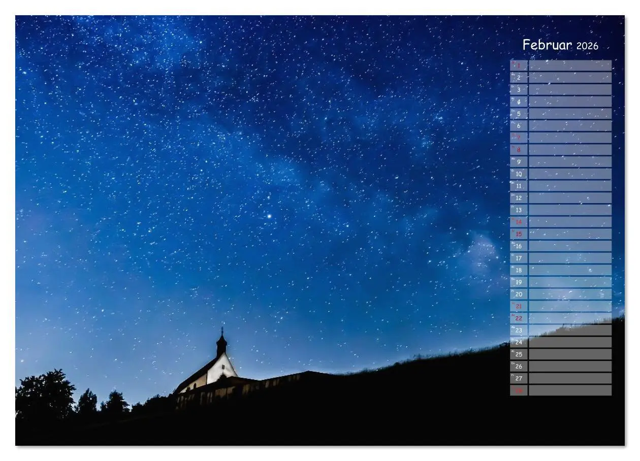 Bild: 9783457807286 | Rund um die Wurmlinger Kapelle (Wandkalender 2026 DIN A3 quer),...