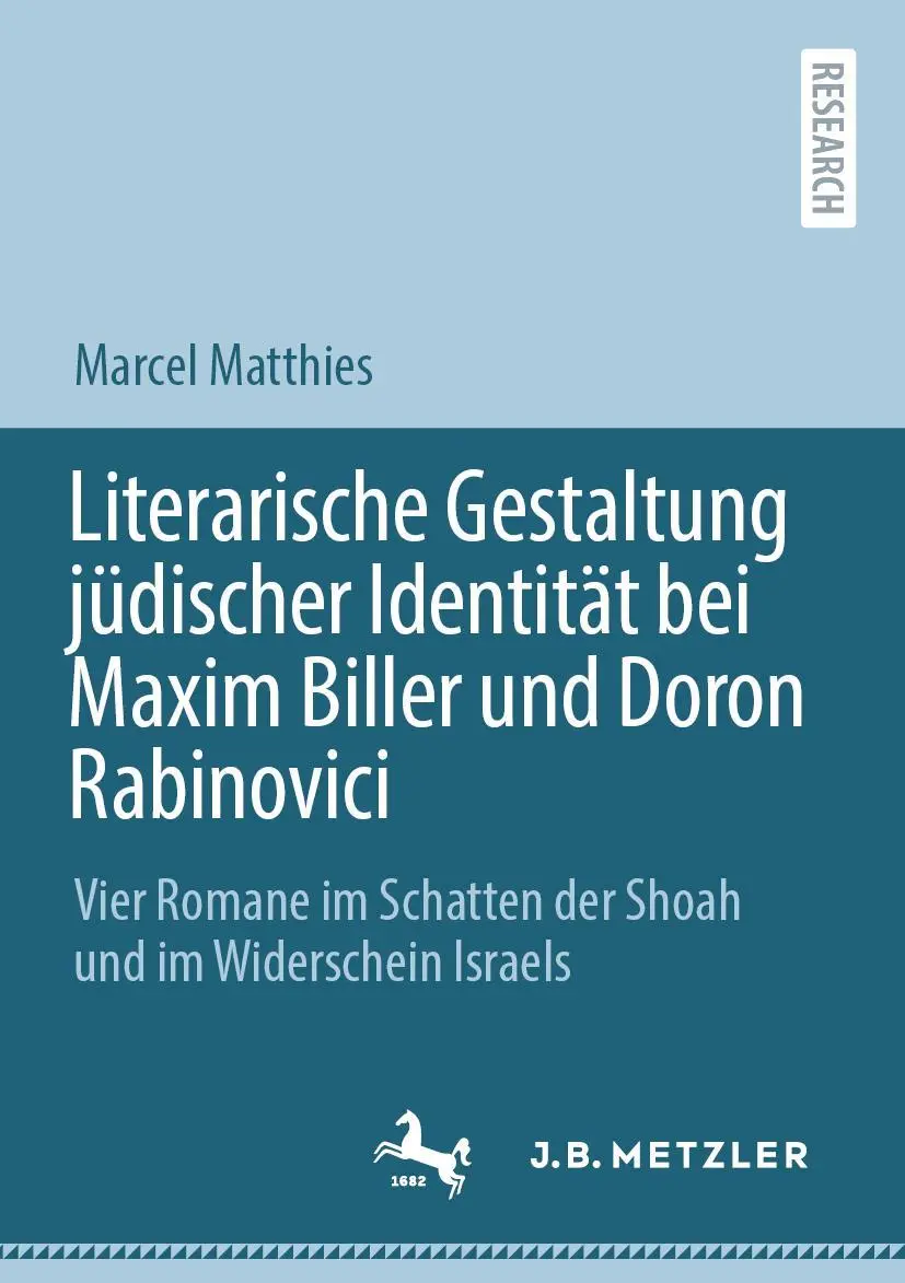 Cover: 9783662667286 | Literarische Gestaltung jüdischer Identität bei Maxim Biller und...